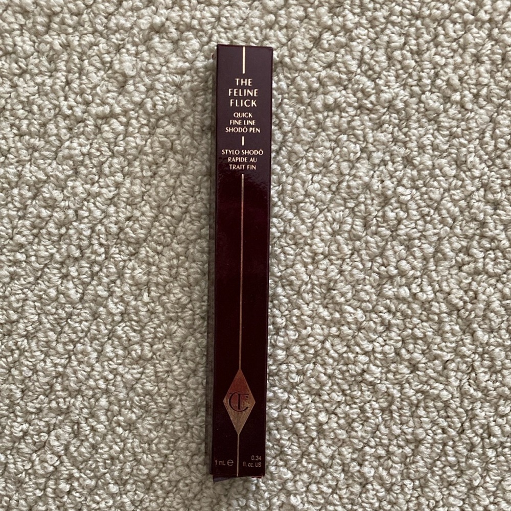 NEW Charlotte Tilbury The Feline Flick Quick Fine Line Shodo Pen Eyeliner NIB